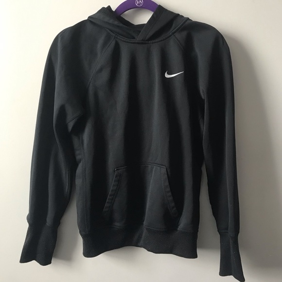 Nike Sweaters - Nike black hoodie size small